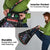 Astronauts Ride A T Rex In Space With The Planet Christmas Grocery Bag Xmas Holiday Patterns - Wonder Print Shop