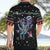 Astronauts Ride A T Rex In Space With The Planet Christmas Hawaiian Shirt Xmas Holiday Patterns - Wonder Print Shop