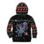 Astronauts Ride A T Rex In Space With The Planet Christmas Kid Hoodie Xmas Holiday Patterns - Wonder Print Shop
