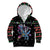 Astronauts Ride A T Rex In Space With The Planet Christmas Kid Hoodie Xmas Holiday Patterns - Wonder Print Shop