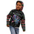 Astronauts Ride A T Rex In Space With The Planet Christmas Kid Hoodie Xmas Holiday Patterns - Wonder Print Shop
