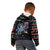 Astronauts Ride A T Rex In Space With The Planet Christmas Kid Hoodie Xmas Holiday Patterns - Wonder Print Shop