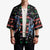 Astronauts Ride A T Rex In Space With The Planet Christmas Kimono Xmas Holiday Patterns - Wonder Print Shop