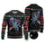 Astronauts Ride A T Rex In Space With The Planet Christmas Ugly Christmas Sweater Xmas Holiday Patterns - Wonder Print Shop