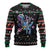 Astronauts Ride A T Rex In Space With The Planet Christmas Ugly Christmas Sweater Xmas Holiday Patterns - Wonder Print Shop