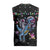 Astronauts Ride A T Rex In Space With The Planet Christmas Knitted V-Neck Vest Xmas Holiday Patterns - Wonder Print Shop