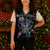 Astronauts Ride A T Rex In Space With The Planet Christmas Knitted V-Neck Vest Xmas Holiday Patterns - Wonder Print Shop