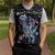 Astronauts Ride A T Rex In Space With The Planet Christmas Knitted V-Neck Vest Xmas Holiday Patterns - Wonder Print Shop