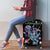 Astronauts Ride A T Rex In Space With The Planet Christmas Luggage Cover Xmas Holiday Patterns - Wonder Print Shop