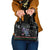 Astronauts Ride A T Rex In Space With The Planet Christmas Shoulder Handbag Xmas Holiday Patterns - Wonder Print Shop
