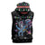Astronauts Ride A T Rex In Space With The Planet Christmas Sleeveless Hoodie Xmas Holiday Patterns - Wonder Print Shop