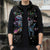 Astronauts Ride A T Rex In Space With The Planet Christmas Sleeveless Puffer Jacket Xmas Holiday Patterns - Wonder Print Shop