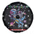 Astronauts Ride A T Rex In Space With The Planet Christmas Spare Tire Cover Xmas Holiday Patterns - Wonder Print Shop