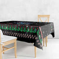 Astronauts Ride A T Rex In Space With The Planet Christmas Tablecloth Xmas Holiday Patterns - Wonder Print Shop