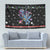 Astronauts Ride A T Rex In Space With The Planet Christmas Tapestry Xmas Holiday Patterns - Wonder Print Shop