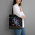 Astronauts Ride A T Rex In Space With The Planet Christmas Tote Bag Xmas Holiday Patterns - Wonder Print Shop