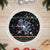 Astronauts Ride A T Rex In Space With The Planet Christmas Tree Skirt Xmas Holiday Patterns - Wonder Print Shop