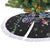 Astronauts Ride A T Rex In Space With The Planet Christmas Tree Skirt Xmas Holiday Patterns - Wonder Print Shop