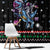 Astronauts Ride A T Rex In Space With The Planet Christmas Window Curtain Xmas Holiday Patterns - Wonder Print Shop