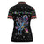 Astronauts Ride A T Rex In Space With The Planet Christmas Women Polo Shirt Xmas Holiday Patterns - Wonder Print Shop