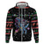 Astronauts Ride A T Rex In Space With The Planet Christmas Zip Hoodie Xmas Holiday Patterns - Wonder Print Shop