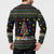 Autism Pine Christmas Button Sweatshirt Xmas Holiday Patterns - Wonder Print Shop