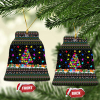 Autism Pine Christmas Ceramic Ornament Xmas Holiday Patterns - Wonder Print Shop