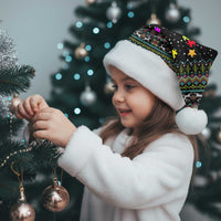 Autism Pine Christmas Santa Hat Xmas Holiday Patterns - Wonder Print Shop