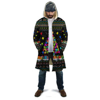 Autism Pine Christmas Cloak Xmas Holiday Patterns - Wonder Print Shop