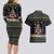 Autism Pine Christmas Couples Matching Long Sleeve Bodycon Dress and Hawaiian Shirt Xmas Holiday Patterns - Wonder Print Shop