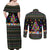 Autism Pine Christmas Couples Matching Off Shoulder Maxi Dress and Long Sleeve Button Shirt Xmas Holiday Patterns - Wonder Print Shop