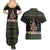 Autism Pine Christmas Couples Matching Summer Maxi Dress and Hawaiian Shirt Xmas Holiday Patterns - Wonder Print Shop