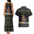Autism Pine Christmas Couples Matching Tank Maxi Dress and Hawaiian Shirt Xmas Holiday Patterns - Wonder Print Shop