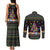 Autism Pine Christmas Couples Matching Tank Maxi Dress and Long Sleeve Button Shirt Xmas Holiday Patterns - Wonder Print Shop