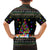 Autism Pine Christmas Family Matching Off The Shoulder Long Sleeve Dress and Hawaiian Shirt Xmas Holiday Patterns - Wonder Print Shop