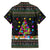 Autism Pine Christmas Family Matching Off The Shoulder Long Sleeve Dress and Hawaiian Shirt Xmas Holiday Patterns - Wonder Print Shop