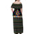 Autism Pine Christmas Family Matching Off Shoulder Maxi Dress and Hawaiian Shirt Xmas Holiday Patterns - Wonder Print Shop