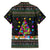 Autism Pine Christmas Family Matching Off Shoulder Short Dress and Hawaiian Shirt Xmas Holiday Patterns - Wonder Print Shop