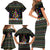 Autism Pine Christmas Family Matching Short Sleeve Bodycon Dress and Hawaiian Shirt Xmas Holiday Patterns - Wonder Print Shop
