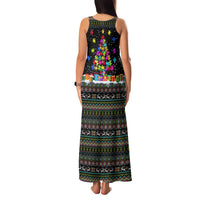 Autism Pine Christmas Family Matching Tank Maxi Dress and Hawaiian Shirt Xmas Holiday Patterns - Wonder Print Shop