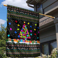 Autism Pine Christmas Garden Flag Xmas Holiday Patterns - Wonder Print Shop
