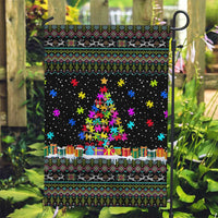 Autism Pine Christmas Garden Flag Xmas Holiday Patterns - Wonder Print Shop