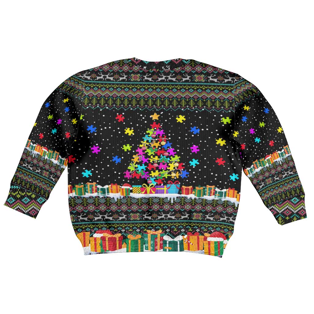 Autism Pine Christmas Kid Ugly Christmas Sweater Xmas Holiday Patterns - Wonder Print Shop