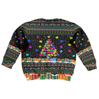 Autism Pine Christmas Kid Ugly Christmas Sweater Xmas Holiday Patterns - Wonder Print Shop