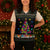 Autism Pine Christmas Knitted V-Neck Vest Xmas Holiday Patterns - Wonder Print Shop