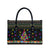 Autism Pine Christmas Leather Bag Xmas Holiday Patterns - Wonder Print Shop