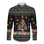 Autism Pine Christmas Long Sleeve Button Shirt Xmas Holiday Patterns - Wonder Print Shop