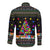 Autism Pine Christmas Long Sleeve Button Shirt Xmas Holiday Patterns - Wonder Print Shop
