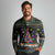 Autism Pine Christmas Long Sleeve Polo Shirt Xmas Holiday Patterns - Wonder Print Shop