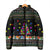 Autism Pine Christmas Padded Jacket Xmas Holiday Patterns - Wonder Print Shop